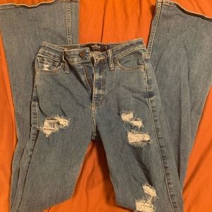 Hollister High Rise Flare Jeans